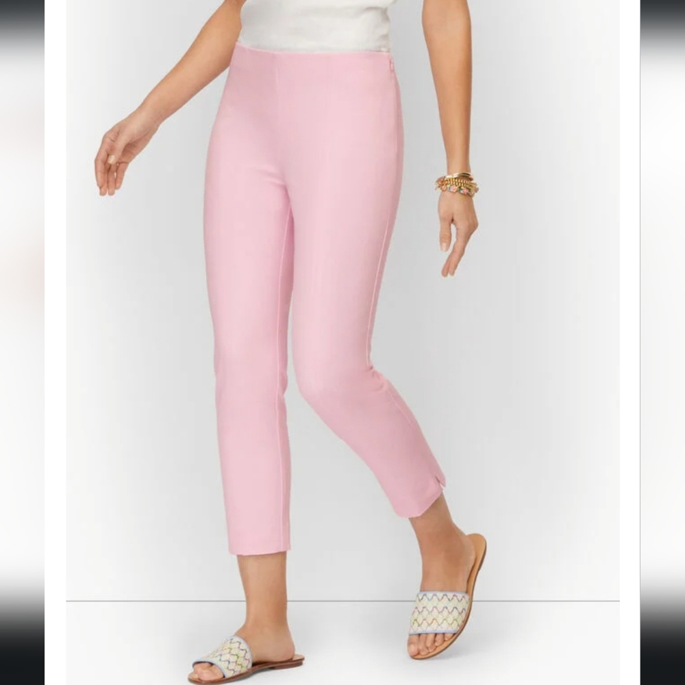 Talbots Chatham Crop pants- pink 💗